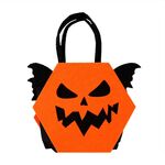 Halloween Felt Candy Bag Party Costume Borsa tridimensionale, colore: ali del diavolo