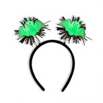 Accessori per capelli horror di Halloween, fascia luminosa, oggetti di scena luminosi per feste, colore: pipistrello