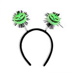 Accessori per capelli horror di Halloween, fascia luminosa, oggetti di scena luminosi per feste, colore: zucca