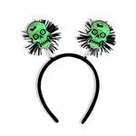 Accessori per capelli horror di Halloween, fascia luminosa, oggetti di scena luminosi per feste, colore: teschio
