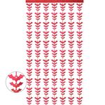 Halloween decorativo pipistrello stringa bandiera tenda porta festa scena layout Props (rosso)