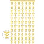 Halloween decorativo pipistrello stringa bandiera tenda porta festa scena layout Props (oro)