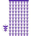 Halloween decorativo pipistrello stringa bandiera tenda porta festa scena layout Props (viola)