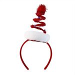 Fascia per capelli con decorazione per feste di Natale, accessori per capelli per bambini, colore: albero di Natale a spirale