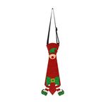 Natale Bambini Cartone Animato Cravatte Festa di Natale Prestazioni Costume Props, Colore: Cappello Elfo + Gambe Elfo