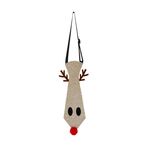 Natale Bambini Cartone Animato Cravatte Festa di Natale Prestazioni Costume Props, Colore: Corna di alce + Faccia di alce