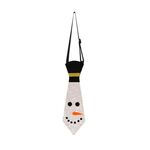 Natale Bambini Cartone Animato Cravatte Festa di Natale Prestazioni Costume Props, Colore: Pupazzo di neve faccia