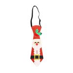 Natale Bambini Cartone Animato Cravatte Festa di Natale Prestazioni Costume Props, Colore: Santa Berry