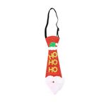 Natale Bambini Cartone Animato Cravatte Festa di Natale Prestazioni Costume Props, Colore: HOHO Barba