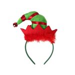 Cerchietto natalizio con cartoni animati 3D, decorazioni per feste di Natale, colore: cappello da clown