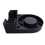 Per Stanley 40oz/30oz Tumbler Drain Rack con coperchio e porta cannuccia (nero)