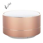 A10 Mini Bluetooth Altoparlante Bluetooth A10 Mic & LED integrato, supporta le chiamate a mani libere e la scheda TF (oro)