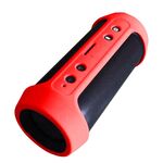 Custodia in silicone per altoparlante Bluetooth antiurto impermeabile XJB-J2 per JBL Charge 2+ (rosso)
