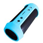 Custodia in silicone per altoparlante Bluetooth antiurto impermeabile XJB-J2 per JBL Charge 2+ (blu cielo)
