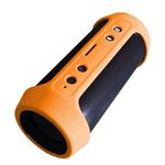 Custodia in silicone per altoparlante Bluetooth antiurto impermeabile XJB-J2 per JBL Charge 2+ (giallo)