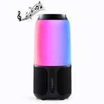 Altoparlante Bluetooth wireless originale Xiaomi Youpin V03 con luce colorata, supporto vivavoce / AUX (nero)