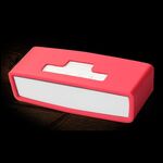 Custodia protettiva per altoparlante Bluetooth portatile antiurto in gel di silice morbido per Bose Soundlink Mini 1/2 (rosa rossa)