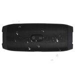 Altoparlante stereo Bluetooth impermeabile Charge3 Life, microfono integrato, supporto chiamate in vivavoce, scheda TF, ingresso AUX e Power Bank (nero)