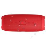 Altoparlante stereo Bluetooth impermeabile Charge3 Life, microfono integrato, supporto chiamate in vivavoce e scheda TF, ingresso AUX e Power Bank (rosso)