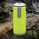 Altoparlante stereo portatile Bluetooth 4.0 impermeabile W-KING X6, Altoparlante stereo Bluetooth 4.0 impermeabile portatile W-KING X6 (verde)