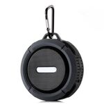 Altoparlante Bluetooth impermeabile da esterno C6 con aspirazione, supporto per chiamate in vivavoce (nero)