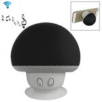 Altoparlante Bluetooth a forma di funghi con supporto di aspirazione (nero)
