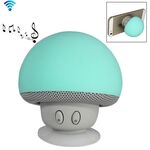 Altoparlante Bluetooth a forma di funghi con porta di aspirazione (verde)