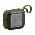 W-KING S7 Mini altoparlante wireless impermeabile con altoparlante per bici Bluetooth TF/FM/AUX/NFC (verde militare)