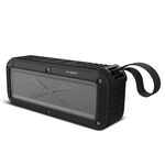 Altoparlanti W-KING S20 Altoparlante Bluetooth impermeabile IPX6 Altoparlante Bluetooth NFC portatile per esterni / Doccia / Radio FM per bicicletta (Nero)