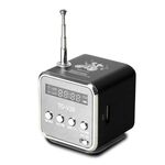 Altoparlanti portatili TD-V26 con mini radio FM multifunzione Altoparlanti per notebook USB per TV Supporto per telefono Scheda SD / TF Lettore musicale Mp3