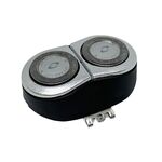 Testina di ricambio per rasoio HQ64 per Philips HQ6070 / HQ6071 / HQ6073 / HQ6095 / HQ6090 (nero)