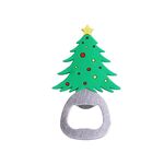 Adesivo magnetico per frigorifero apribottiglie in acciaio inossidabile con simpatico cartone animato, decorazione, stile: albero di Natale