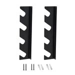 YH002 2 pezzi / set attrezzi da giardino patio organizzazione stoccaggio mensola in metallo montata a parete