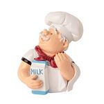 Home Cartoon Chef Power Cord Organizer Cucina Storage Potenti ganci adesivi, Stile: Latte