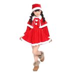 Costume da gioco di ruolo per spettacoli natalizi per bambini, taglia: 100 cm (ragazze)