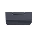 Maniglia Flip Flop con pulsante nascosto montato a vista per cassetto semplice invisibile (nero)