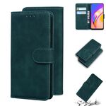 For OPPO A94 5G/F19 Pro+ 5G/Reno5 Z Skin Feel Pure Color Flip Leather Phone Case(Green)