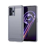 Per OPPO RealMe 9 Pro / Realme V25 Mofi MOFI Custodia in fibra di carbonio morbido in fibra di carbonio (grigio)