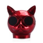 T8 Mini Cat Shape Stereo Wireless Bluetooth Speaker Bluetooth, supporta la scheda a mani libere / TF / FM (rosso)