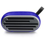 Nuovo Rixing NR-105 Mini TWS Metal Bluetooth Speaker Auther-free Chiamata / FM (blu)