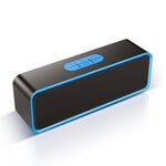 Altoparlante Bluetooth wireless subwoofer portatile SC211 Bluetooth 5.0, supporto TF card e disco U e AUX da 3,5 mm (blu)