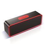 Altoparlante Bluetooth wireless subwoofer portatile SC211 Bluetooth 5.0, supporto scheda TF e disco U e AUX da 3,5 mm (rosso)