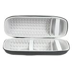 Casella di immagazzinaggio portatile EVA Cover protettiva con tracolla e moschettone per JBL Carica 5 (grigio)