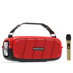 Hopestar A20 Pro TWS portatile Autowoofer impermeabile all'aperto altoparlante Bluetooth con microfono, supporto Banca Power Bank & Call & U Disk & TF e scheda TF e 3,5 mm AUX (ROSSO)