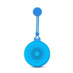Altoparlante Bluetooth impermeabile con tazza di ventosa Q50 per bagno (blu)