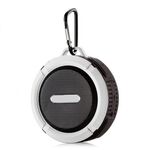 C6 Altoparlante Bluetooth impermeabile all'aperto con aspirazione, supporto vivavoce a mani libere (bianco)