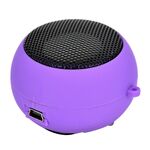 Mini altoparlante stereo portatile piccolo Hamburger per iPod, MP3, MP4, MP5, telefono cellulare, laptop