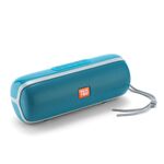 T&G TG183 TWS Mini altoparlante Bluetooth wireless, supporta AUX / USB 2.0 / FM / 32 GB TF Card o Micro SD Card (blu pavone)
