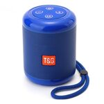 T&G TG519 TWS Altoparlante Bluetooth portatile HiFi Subwoofer Altoparlanti a colonna wireless per esterni Supporto TF Card / FM / Disco AUX / U da 3,5 mm / Chiamata in vivavoce (Blu)
