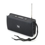 Altoparlanti Bluetooth portatili T&G TG282 con torcia, supporto TF card / FM / disco AUX / U da 3,5 mm / chiamata in vivavoce (blu)
